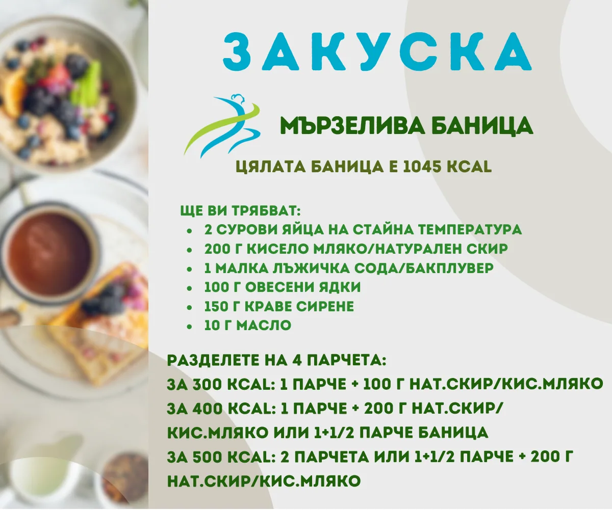 Картата „Мързелива баница“ от картите на Дари Миленова